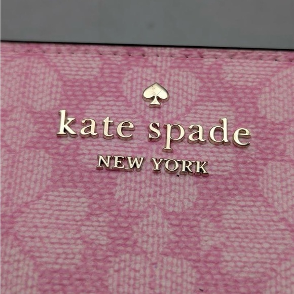 Kate Spade Pink Patterned Wallet - Picture 6 of 7